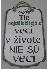 Dekorácia na stenu "Tie najdôležitejšie veci ..."