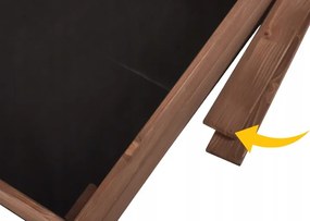 Vyvýšený záhon 120x80x30 IMPREGNOVANÝ