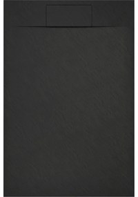 Mexen Otto, SMC obdĺžniková sprchová vanička 100 x 80 cm, čierna, 4N708010