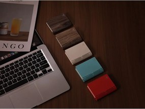 Čierna prenosná svetelná dekorácia na USB BookLight – Gingko