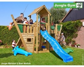 Ihrisko Jungle Mansion so šmykľavkou a modulom Boat