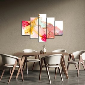 Obraz - Atramentová abstrakcia (150x105 cm)