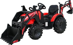 Ramiz Traktor s prívesom 720-T červený