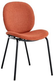 Jedálenské stoličky v súprave 2 ks v tehlovej farbe Cori – Marckeric