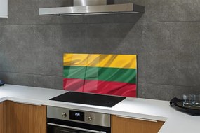 Nástenný panel  vlajka Litvy 120x60 cm