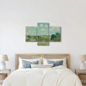 Obraz - Alfred Sisley,  Meadow, reprodukcia (90x60 cm)