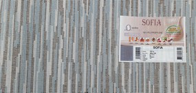 Spoltex, Kusový koberec Sofia blue 7871 A, 240x340, modrá, kancelária