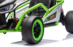 LEAN CARS DM-107 24V7 DRIFT batérie vozidla tichý zelený motor