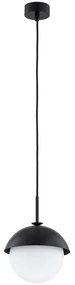Argon 8295 - Luster na lanku CAPPELLO 1xE27/15W/230V čierna