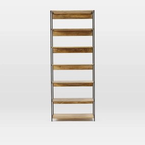 furniture-nabytek.cz - Police drevo kov 90x213x35