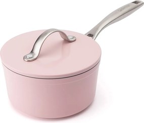 Elmich Nepriľnavý keramický rajnica Zen Ø 16 cm – ružová