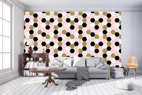 Fototapeta - Šesťuholník mozaika (254x184 cm)