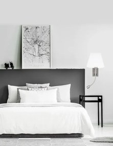 Moderné nástenné svietidlo Valencia B 21 biele
