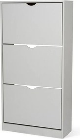 Sivá výklopná skrinka na topánky 60x118x24 cm Stelo – Bonami Essentials