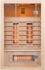 Suchá infrasauna Infrared dvojlôžková 120x105x190 cm