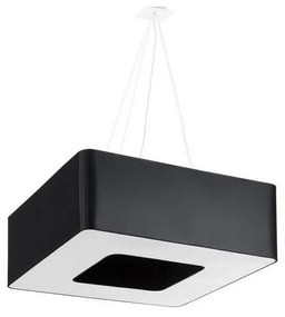 Sollux Sollux SL.0784 - Luster na lanku URANO 8xE27/60W/230V 60 cm čierna SLX0668