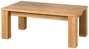Konferenční stolek Velvet II 41 120 cm z masivu dub přírodní