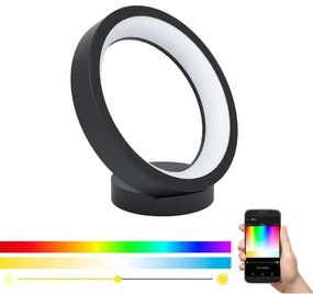 Eglo 99029 - LED RGB Stmievateľná stolná lampa MARGHERA-C LED/16W/230V