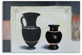 Obraz na plátně Zátiší Váza Džbány - 60x40 cm