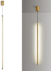 Toolight Toolight, LED stropné svietidlo 100cm, 13W, 4000K, APP1414-C, zlatá lesklá, OSW-00966