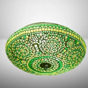 Orientálna stropnica mosaic Melon GREEN Ø38