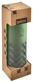 Zelená sklenená fľaša 600 ml Šachovnica – Orion