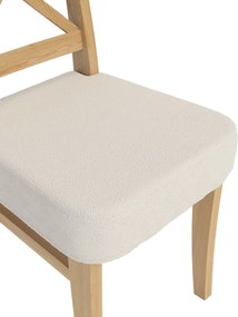 Sedák na stoličku Ingolf farba produktu béžová látka zapletaná