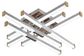 LED Stmievateľný prisadený luster LED/90W/230V 3000-6500K + diaľkové ovládanie