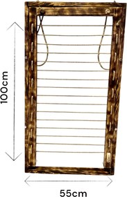 Nový úzky sušiak na stenu, sušiak na bielizeň, sušiak na prádlo - dobré recenzie - štýl do domácnosti, nábytok do domu, nábytok do bytu