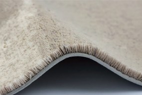 Sivobéžový vlnený koberec 133x190 cm Agnus Pavement – Agnella