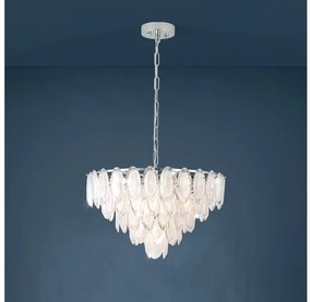 Eglo 39722 - Luster na reťazi CARVARIO 10xE14/40W/230V