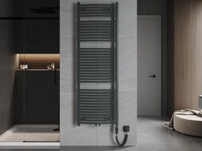 Mexen Ares, elektrické vykurovacie teleso 1800 x 600 mm, 900 W, antracitová, W102-1800-600-2900-66