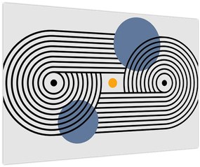 Obraz - Minimalistická abstrakcia N⁰3 (90x60 cm)