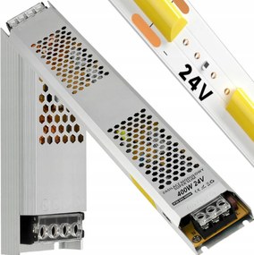 BERGE Tenký LED zdroj 24V - 400W - 16,67A - IP20