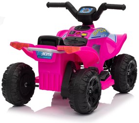 Elektrické autíčko QUAD Kids E-ATV ružové