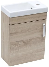 Kúpeľňová skrinka s umývadlom Naturel Vario Dekor 40x50x22 cm dub bardolino mat VARIO240DBDB, 1 ks