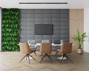 Čalúnený panel na stenu TRINITY - 70x30 cm (viac farieb)