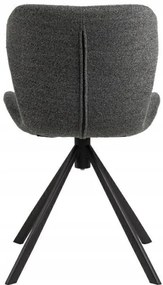 Otočná jídelní židle Batilda A1 antracit