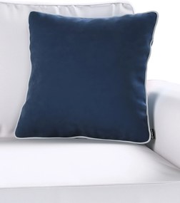 Obliečka Laura so šnúrkou farba produktu tmavomodrá látka lesklá, zamatová