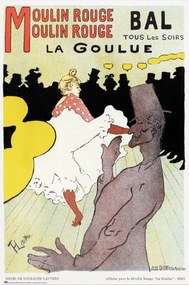 Plagát, Obraz - Moulin Rouge - La Goulue