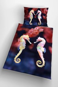 3d obliečky Seahorse 140x200 cm