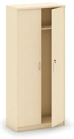 Šatníková skriňa s výsuvom MIRELLI, 800 x 400 x 1800 mm, breza