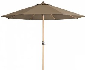 Doppler ALU WOOD 3,5 m - slnečník s kľučkou s ULTRA UV ochranou : Barvy slunečníků - 846