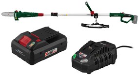 Parkside® Aku odvetvovač Pahe 20-Li E5 + Smart akumulátor 20 V/4 Ah Paps 204 A1 + Nabíjačka akumulátora 20 V/4,5 A PLG 20 C3 (800011187)