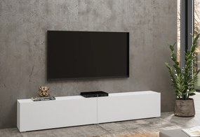 TV stolík AVANA 2KL, 180x35x30, čierna/wotan