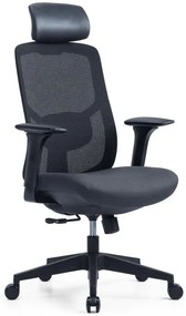 OFFICE MORE Kancelárska stolička PYLON antracit šedá