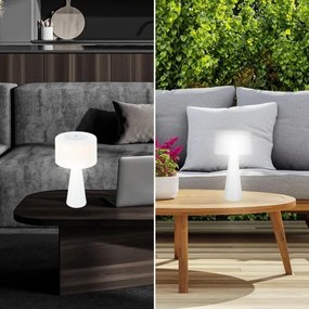 Briloner 7420016 - LED Stm. nabíjacia dotyková stolná lampa LED/4W/5V 3000K biela