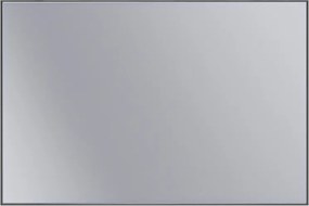 Erga Rectangle, obdĺžnikové zrkadlo 120x80 cm, čierny rám, ERG-V01-RECTAGLE-1280-BK