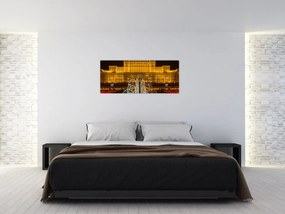 Obraz - Palác parlamentu, Bukurešť Rumunsko (120x50 cm)