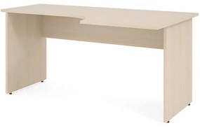 Ergonomický stôl Impress 160 x 90 cm, pravý, javor